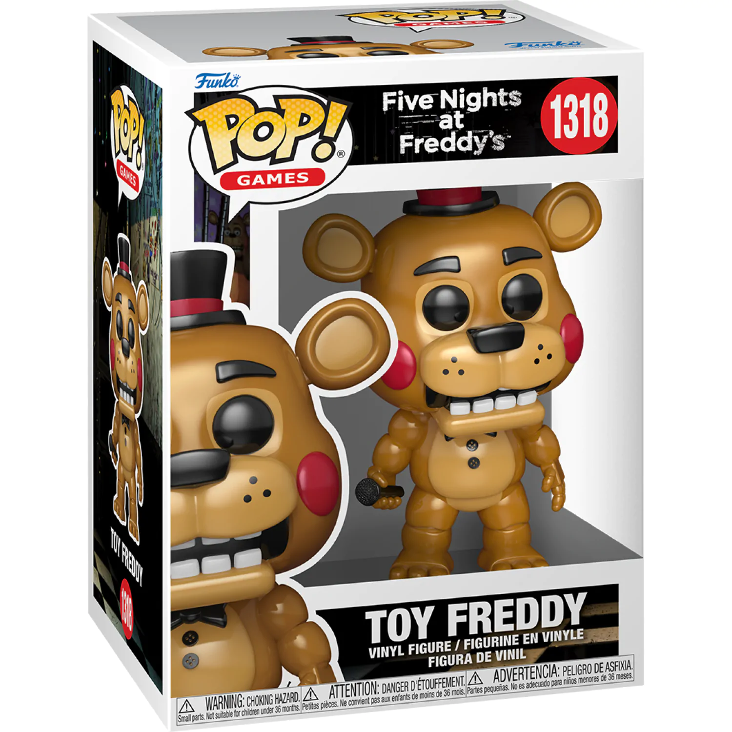 Figurka Funko POP Five Nights at Freddys Toy Freddy zdjęcie produktu