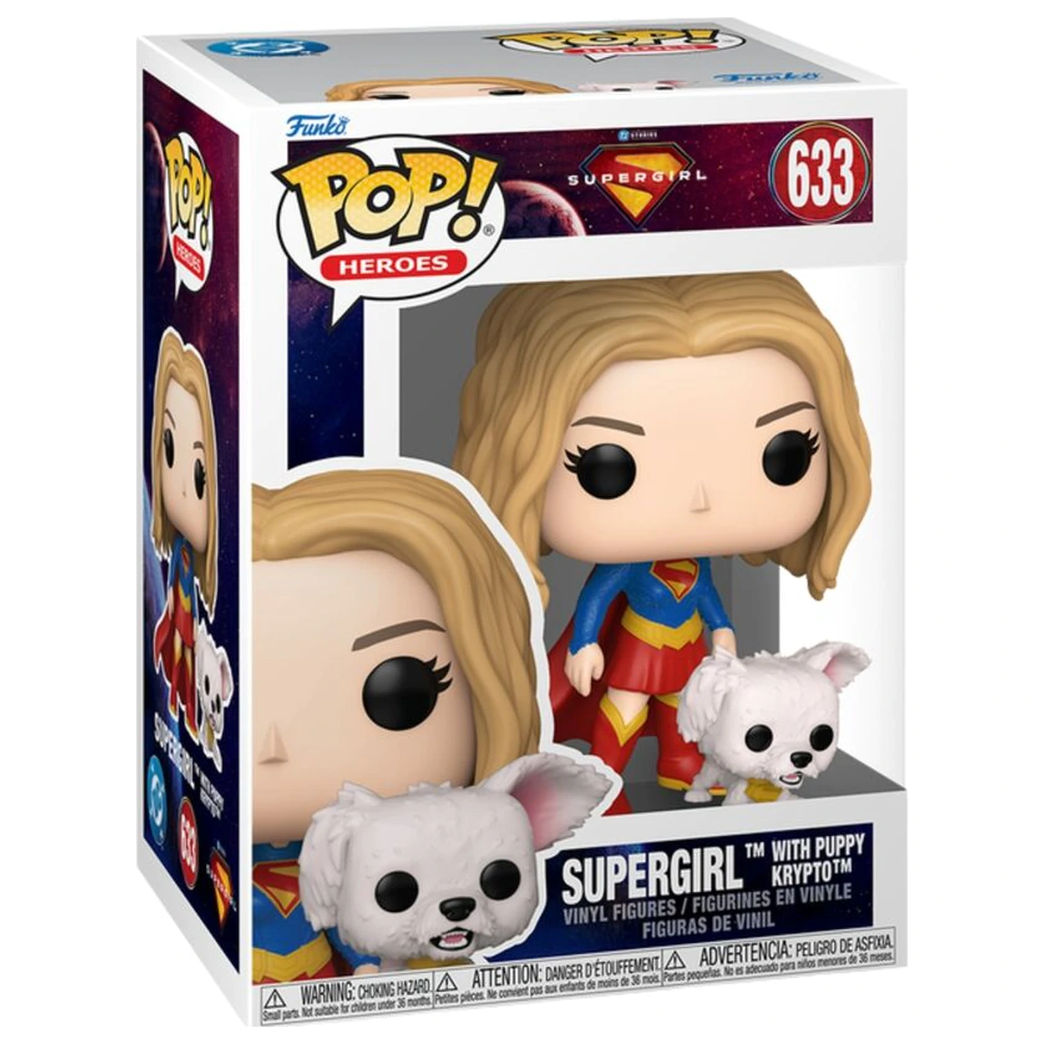 Funko POP figurka DC Comics Supergirl Buddy Supergirl with Puppy Krypto zdjęcie produktu