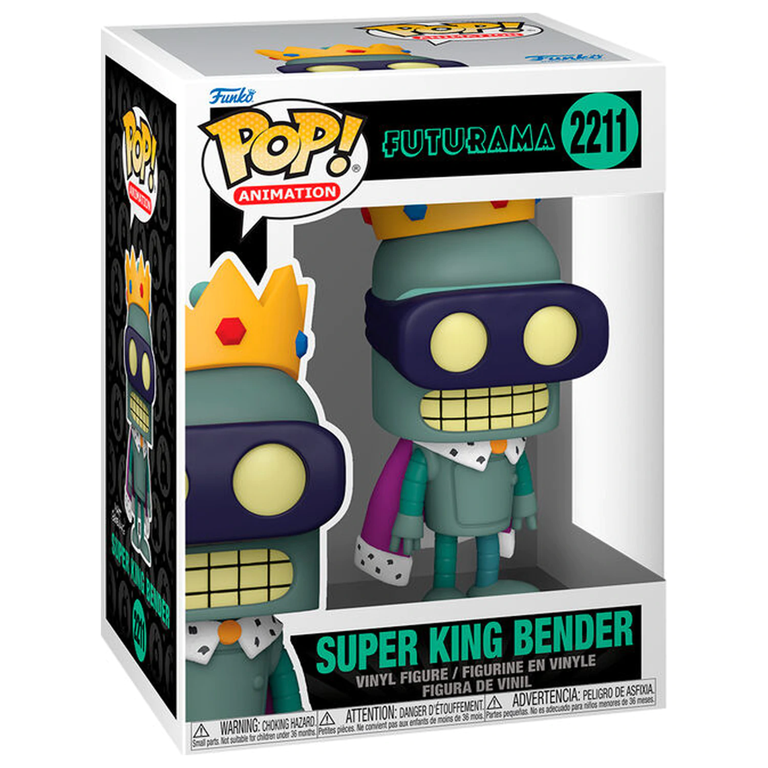 Figurka Funko POP Futurama Super King Bender zdjęcie produktu