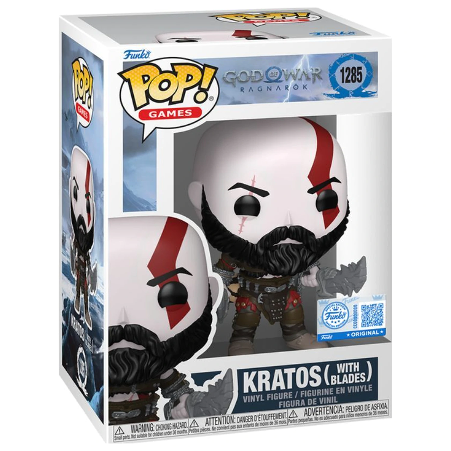 Figurka Funko POP Games God of War Kratos with Blades Exclusive zdjęcie produktu