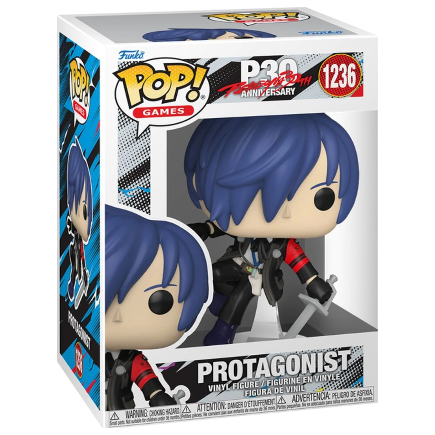 Funko POP figurka Games Persona 3 Male Protagonist Makoto zdjęcie produktu