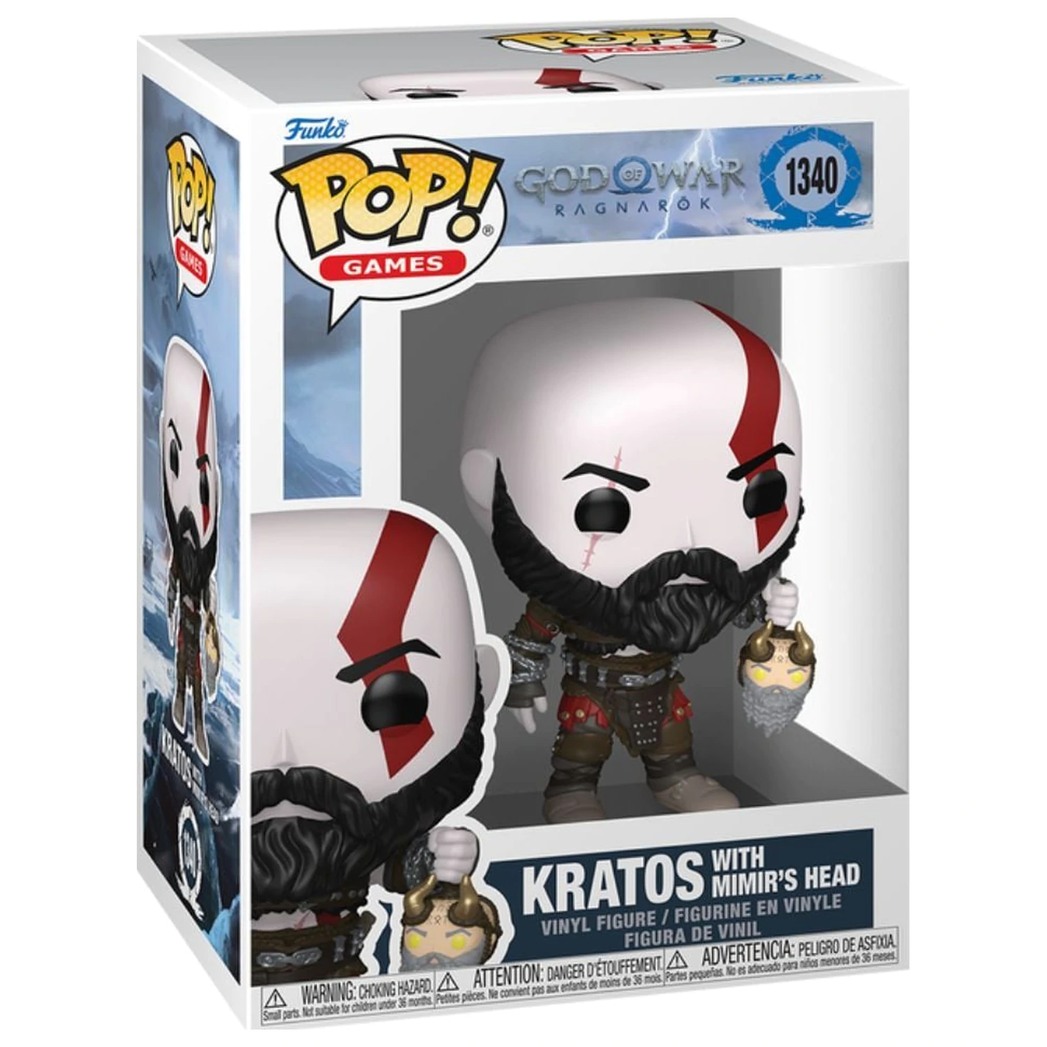 Figurka Funko POP God of War Kratos with Mimirs Head zdjęcie produktu