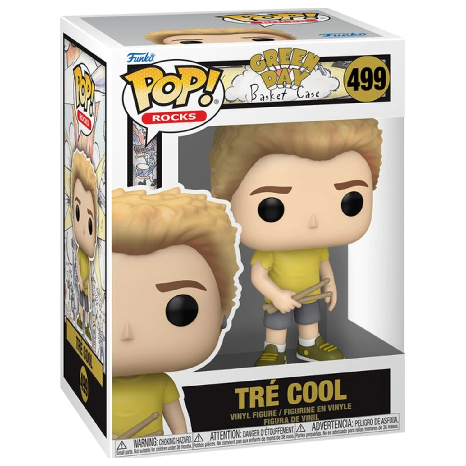 Funko POP figurka Green Day Tre Cool Basket Case zdjęcie produktu