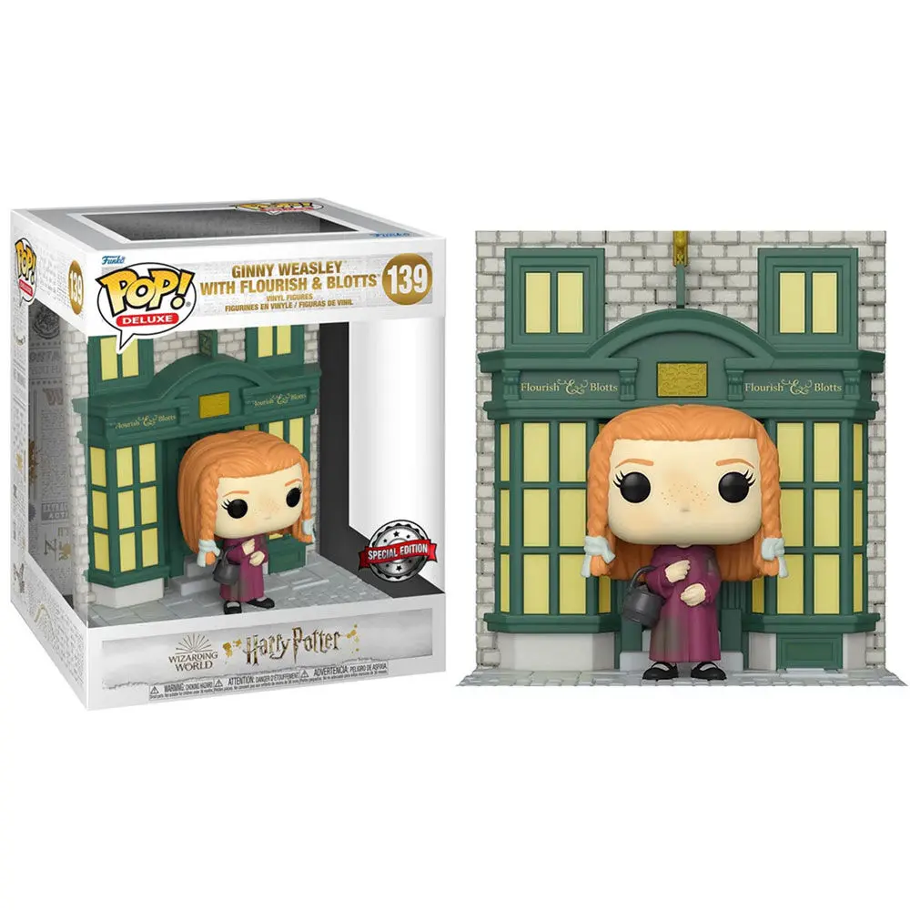 Figurka POP Harry Potter Diagon Alley Ginny Weasley Flourish & Blotts Exclusive zdjęcie produktu