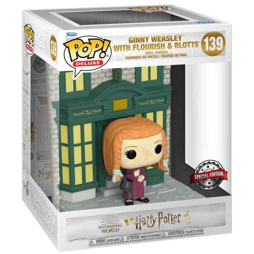 Figurka POP Harry Potter Diagon Alley Ginny Weasley Flourish & Blotts Exclusive zdjęcie produktu