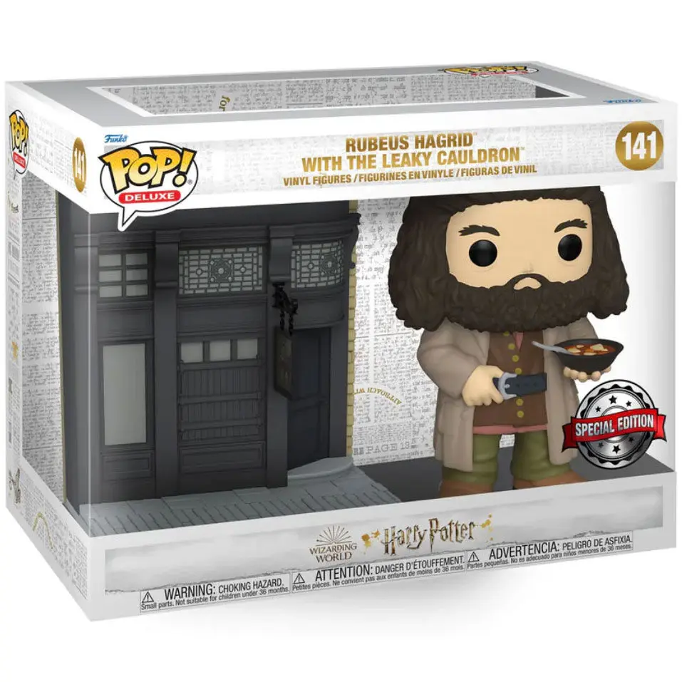 Figurka POP Harry Potter Diagon Alley Rubeus Hagrid Pod Dziurawym Kotłem Exclusive zdjęcie produktu