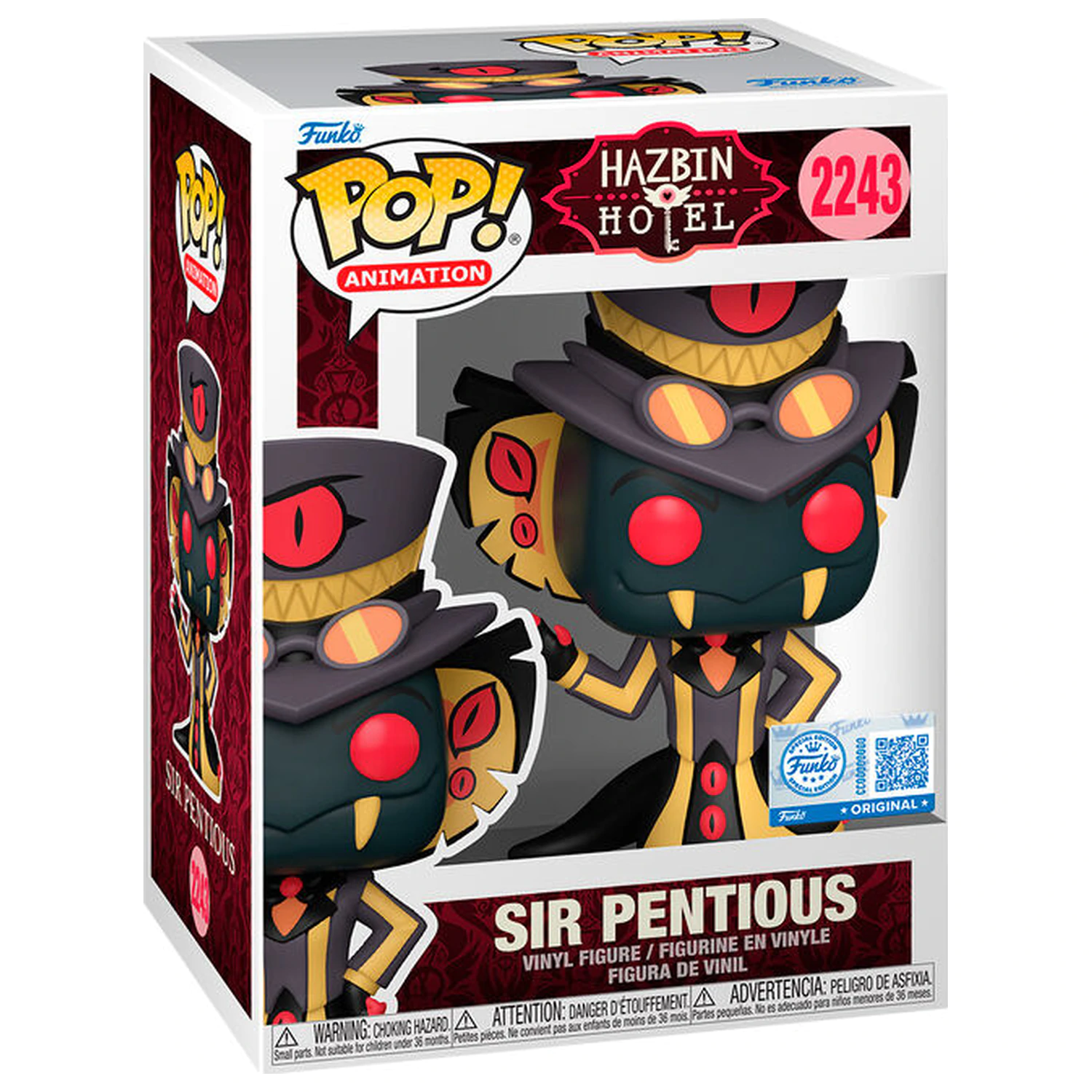 Figurka Funko POP Hazbin Hotel Sir Pentious Exclusive zdjęcie produktu