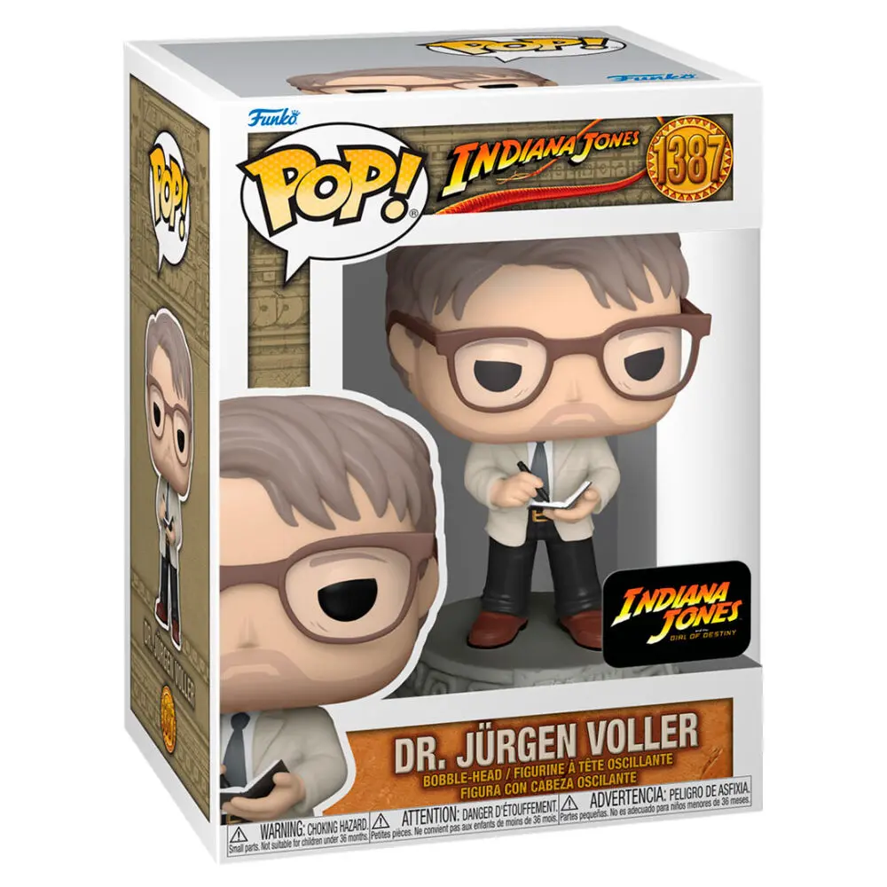 Indiana Jones 5 POP! Movies Figurka winylowa Dr. Jurgen Voller 9 cm zdjęcie produktu