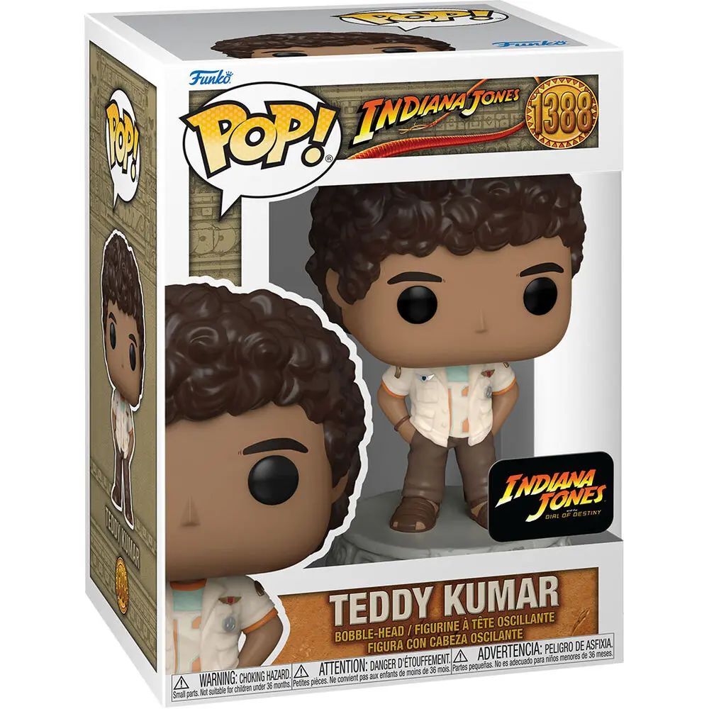 Indiana Jones 5 POP! Movies Figurka winylowa Teddy Kumar 9 cm zdjęcie produktu
