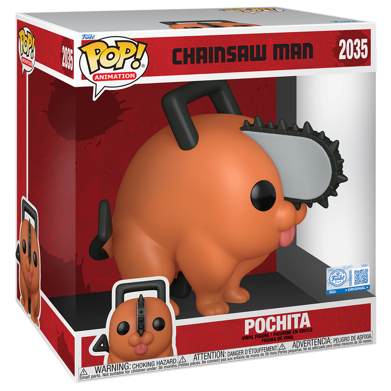 Funko POP figurka Jumbo Chainsaw Man Pochita 25cm zdjęcie produktu