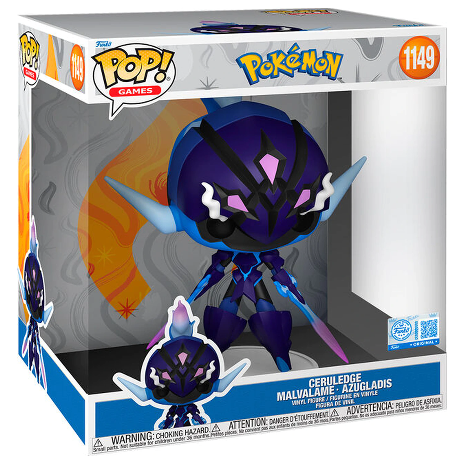Funko POP figure Jumbo Pokemon Ceruledge Malvalame Azugladis Exclusive 25cm zdjęcie produktu