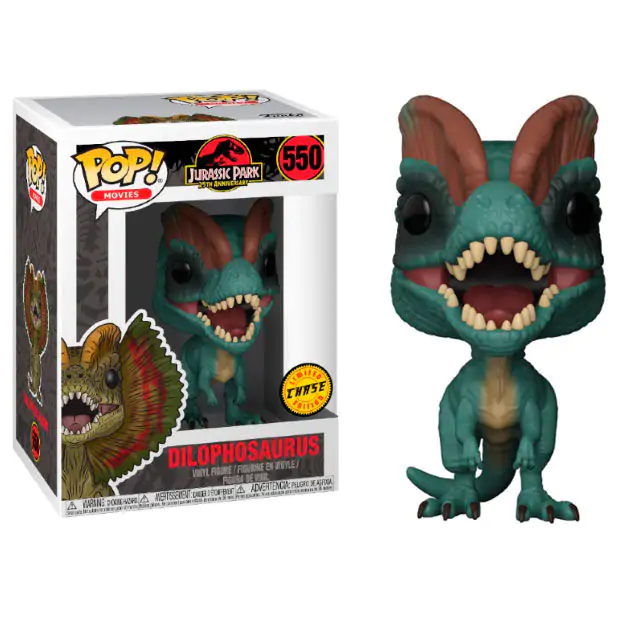 Figurka Funko POP Jurassic Park Dilophosaurus Chase zdjęcie produktu