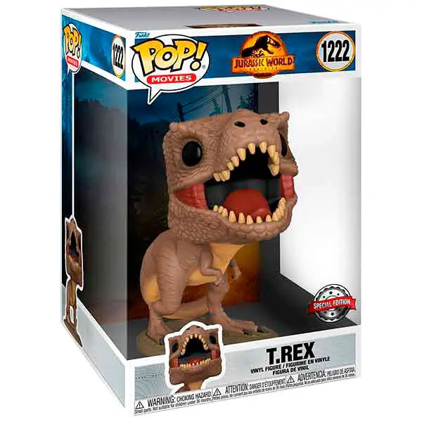 Figurka POP Jurassic World 3 T-Rex Exclusive 25cm zdjęcie produktu