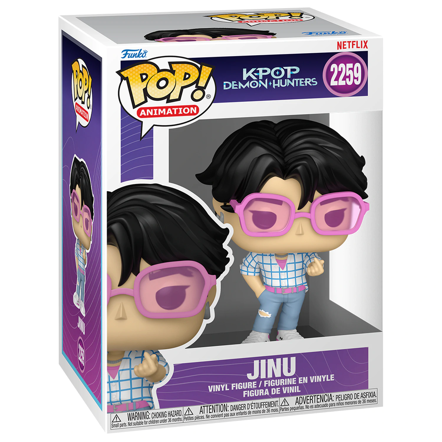 Figurka Funko POP Kpop Demon Hunters Jinu zdjęcie produktu