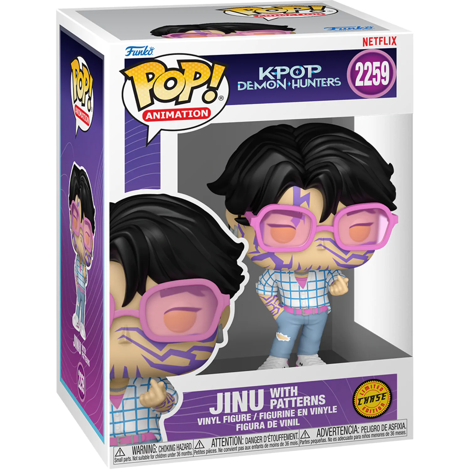 Figurka Funko POP Kpop Demon Hunters Jinu Chase zdjęcie produktu