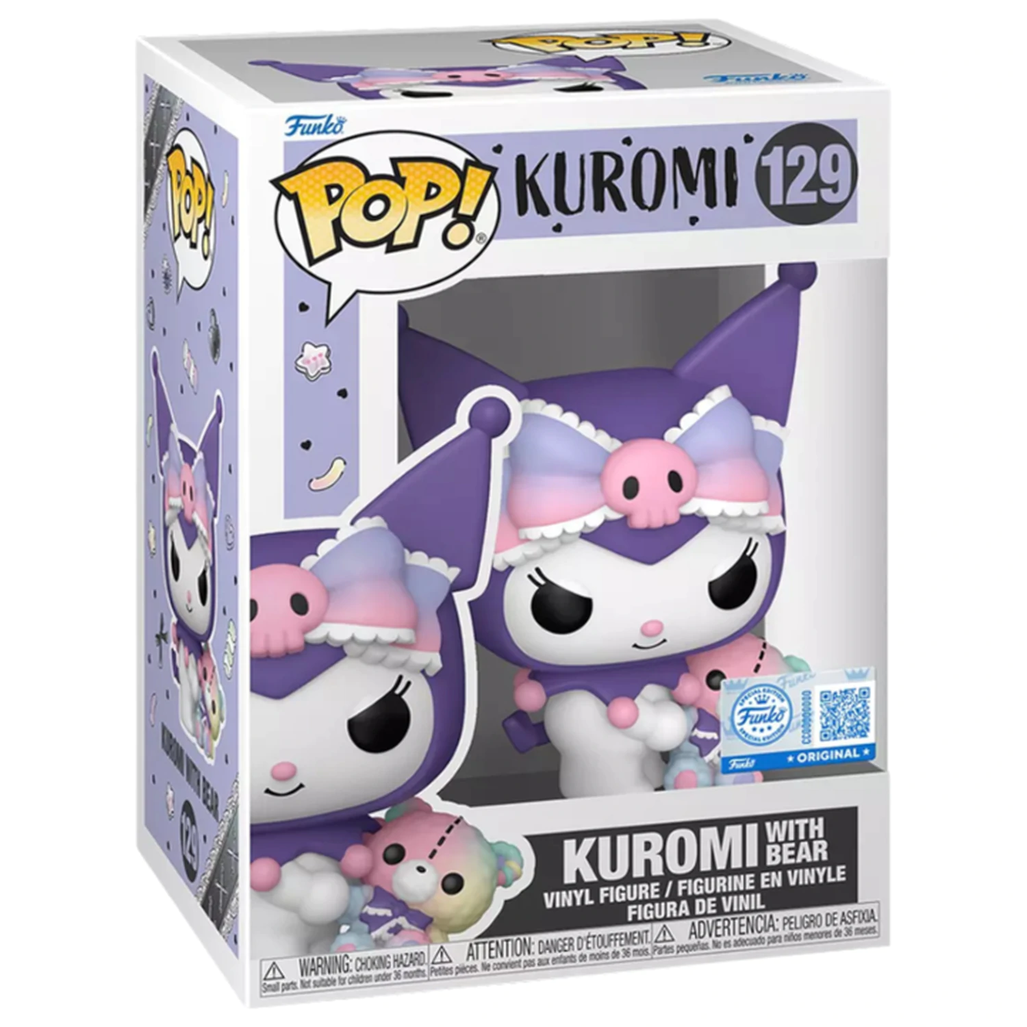 Figurka Funko POP Kuromi - Kuromi with Bear Exclusive zdjęcie produktu