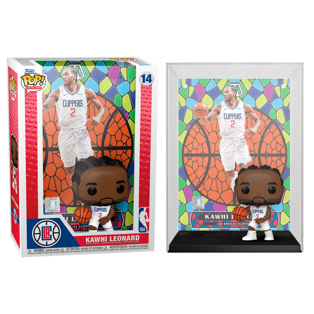 NBA POP! Figurka winylowa Karty Kolekcjonerskie Kawhi L (Mozaika) 9 cm zdjęcie produktu