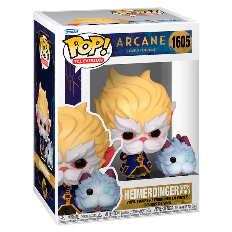 Figurka Funko POP League of Legends Arcane Heimerdinger z Poro zdjęcie produktu