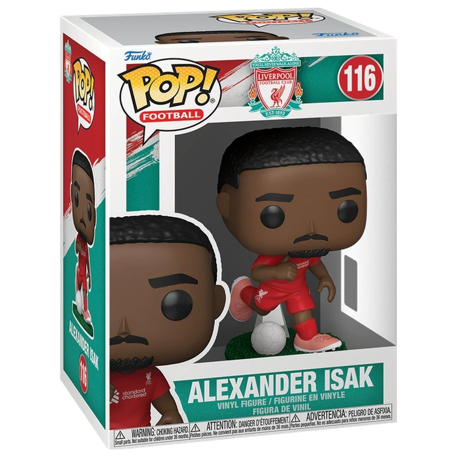 Figurka Funko POP Liverpool Alexander Isak zdjęcie produktu