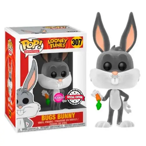 Figurka POP Looney Tunes Bugs Bunny Flocked Exclusive zdjęcie produktu