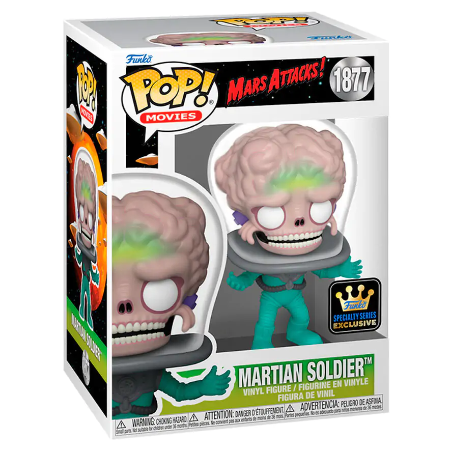 Figurka Funko POP Mars Attacks Martian Soldier Exclusive zdjęcie produktu