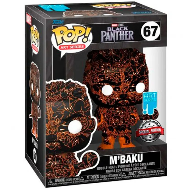 Black Panther Legacy POP! Artist Series Figurka winylowa M'Baku 9 cm zdjęcie produktu