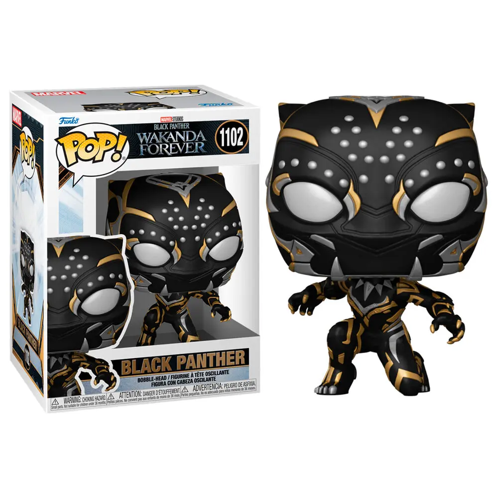 Czarna Pantera: Wakanda w moim sercu POP! Marvel Figurka Vinyl Czarna Pantera 9 cm zdjęcie produktu