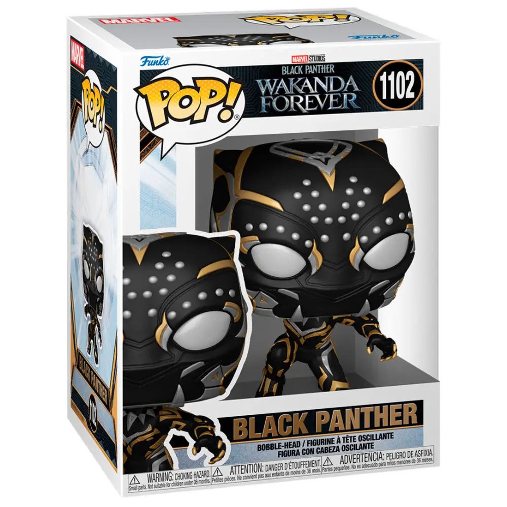 Czarna Pantera: Wakanda w moim sercu POP! Marvel Figurka Vinyl Czarna Pantera 9 cm zdjęcie produktu