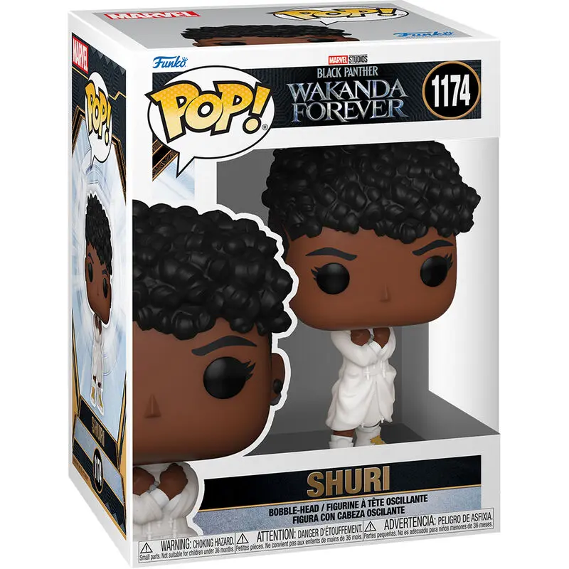 Czarna Pantera: Wakanda w moim sercu POP! Marvel Vinyl Figure Shuri 9 cm zdjęcie produktu