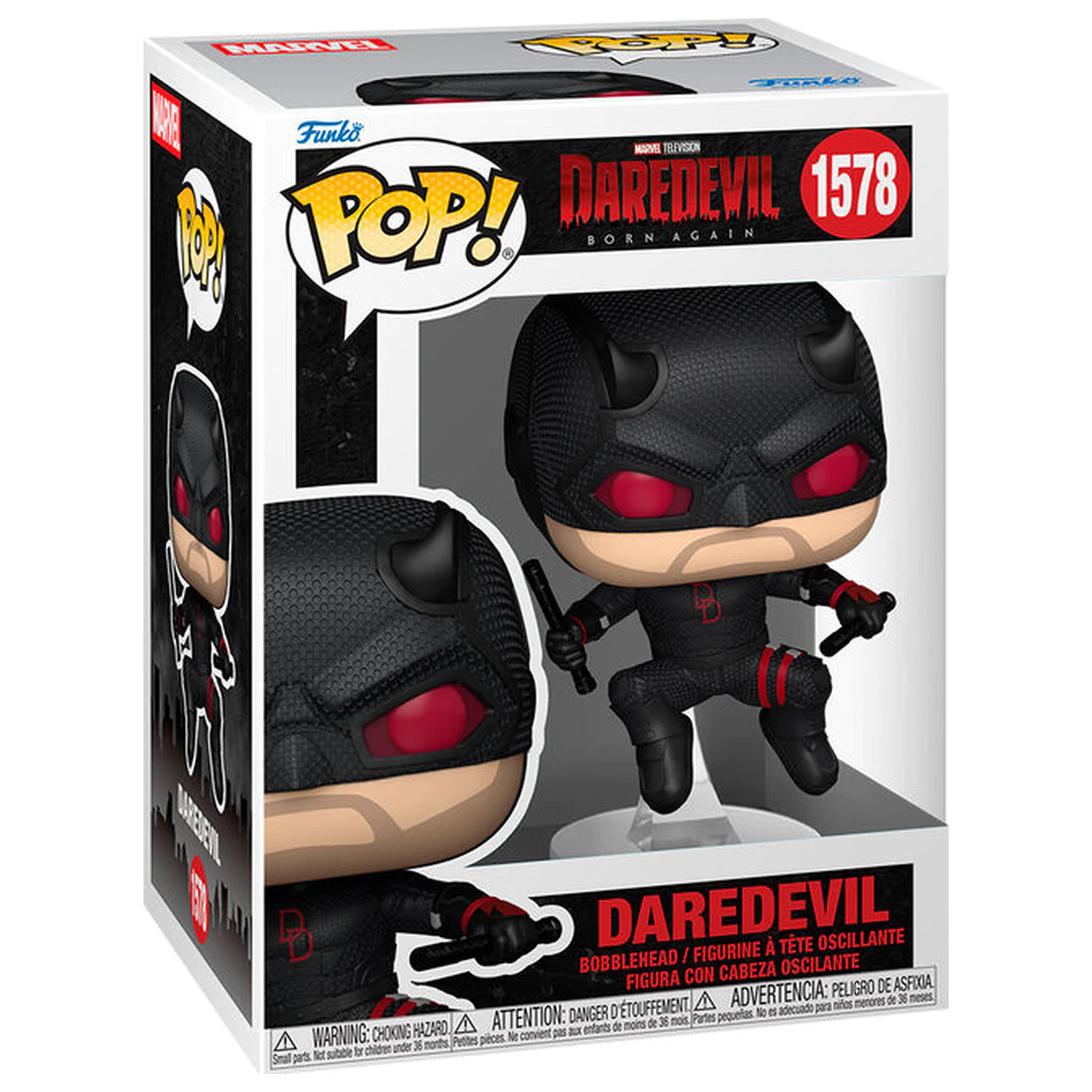 Funko POP figurka Marvel Daredevil Born Again Daredevil Black Suit zdjęcie produktu