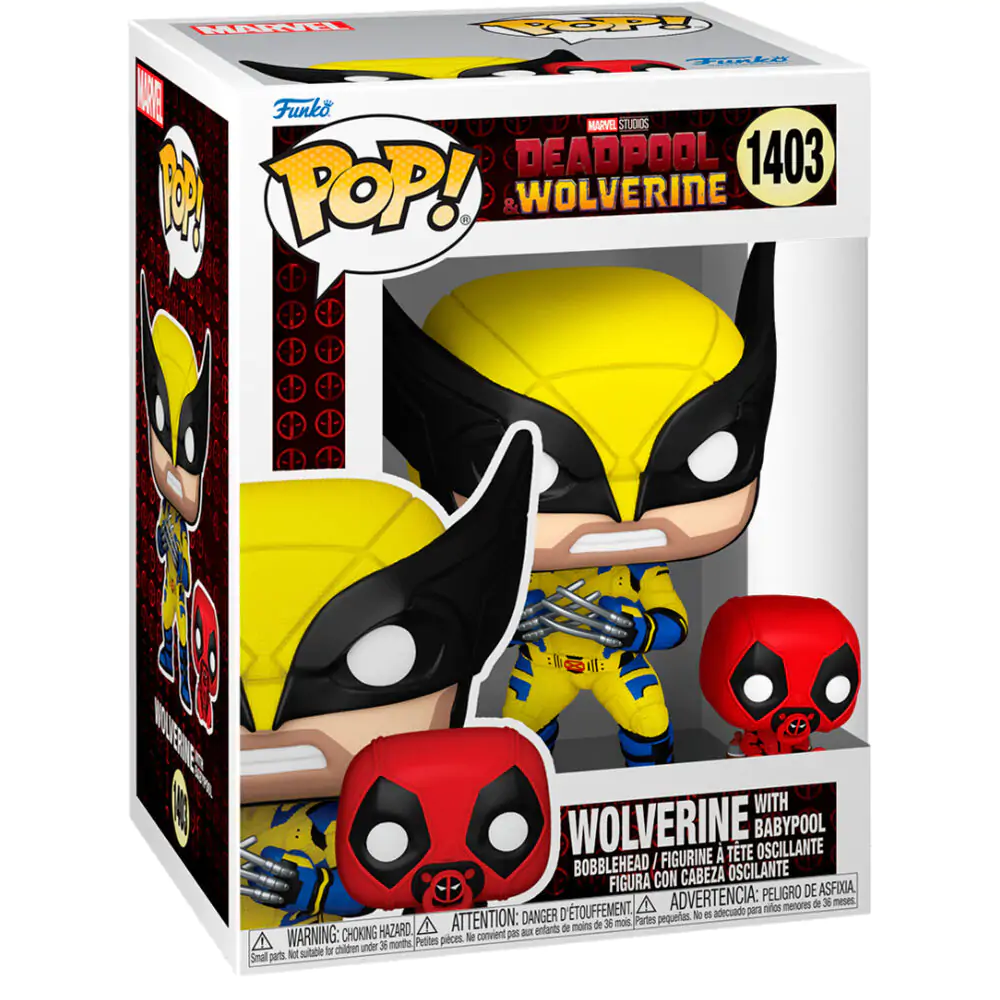 Funko POP figure Marvel Deadpool & Wolverine - Wolverine z Babypoolem zdjęcie produktu