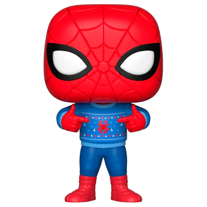 Figurka Funko POP Marvel Holiday Spider-Man w brzydkim swetrze zdjęcie produktu