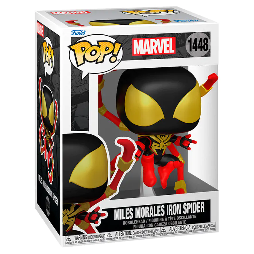 Figurka Funko POP Marvel Miles Morales Iron Spider zdjęcie produktu