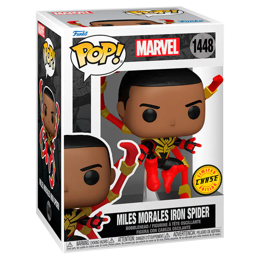 Figurka Funko POP Marvel Miles Morales Iron Spider Chase zdjęcie produktu