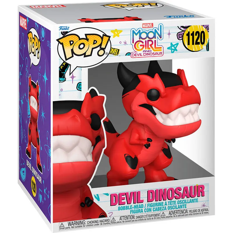 Moon Girl & Devil Dino Super Sized POP! Figurka winylowa Devil Dino 15 cm zdjęcie produktu