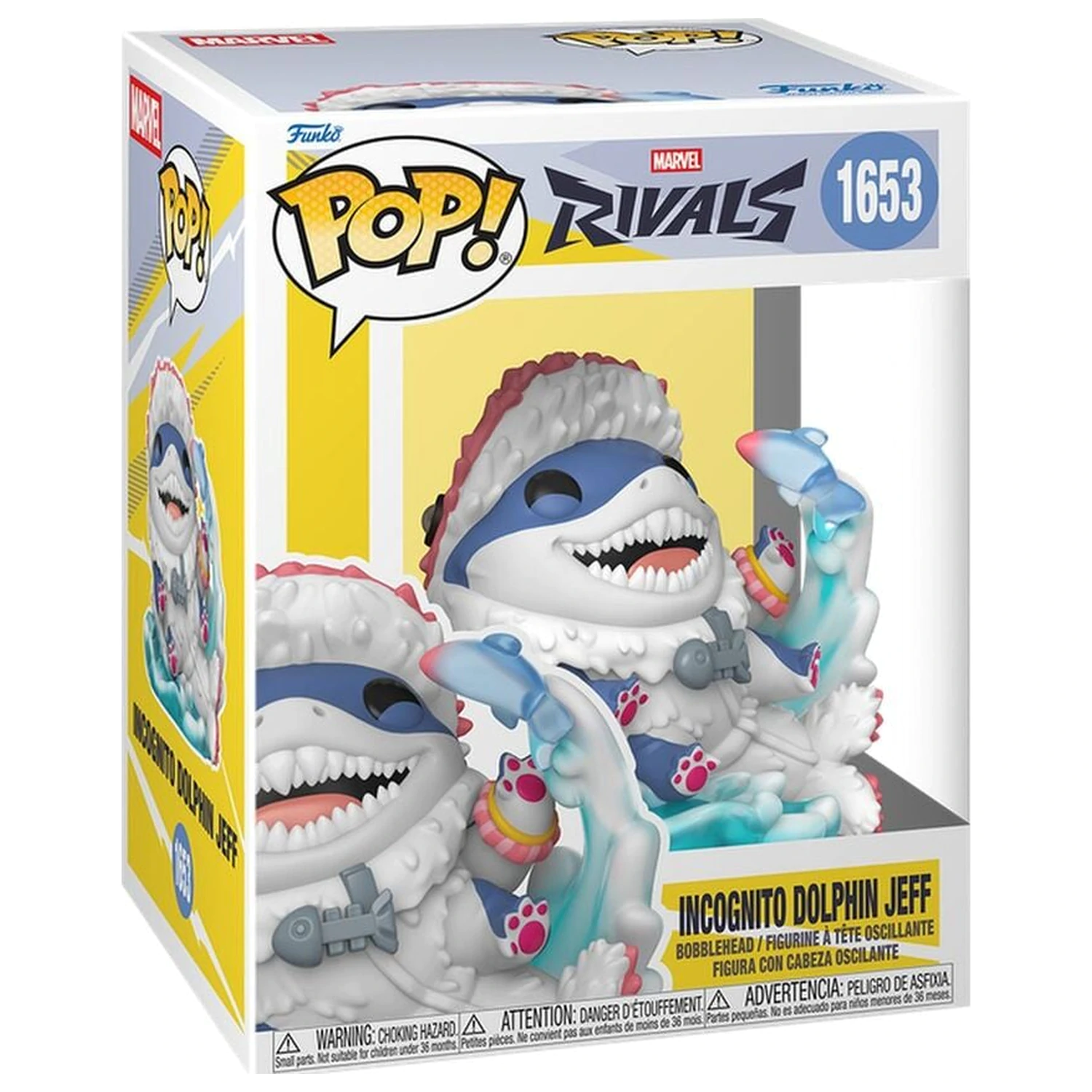 Figurka Funko POP Premium Marvel Rivals Incognito Dolphin Jeff zdjęcie produktu