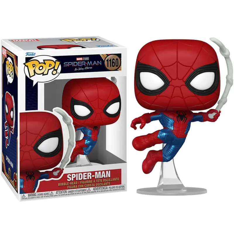 Spider-Man: Bez drogi do domu POP! Marvel Figurka winylowa Spider-Man Finale suit 9 cm zdjęcie produktu