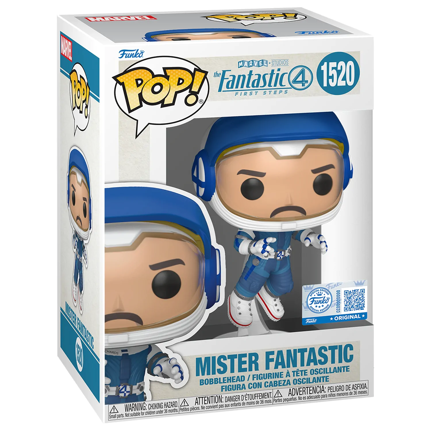 Funko POP figurka Marvel The Fantastic 4 Mister Fantastic zdjęcie produktu