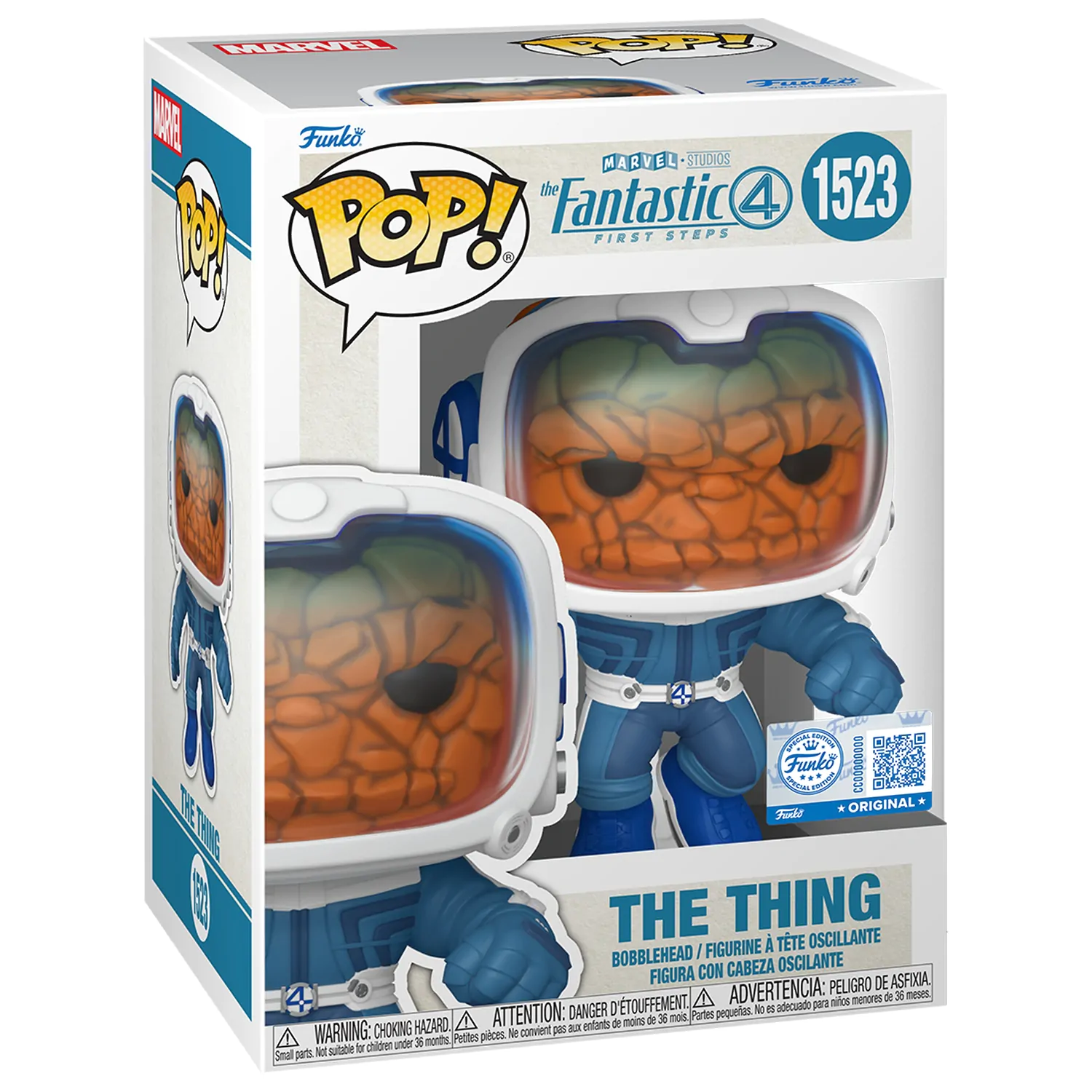 Funko POP figurka Marvel The Fantastic 4 The Thing zdjęcie produktu