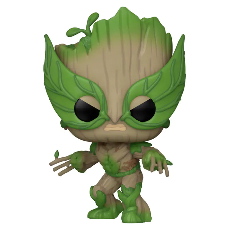 Figurka Funko POP Marvel We Are Groot - Groot jako Wolverine zdjęcie produktu