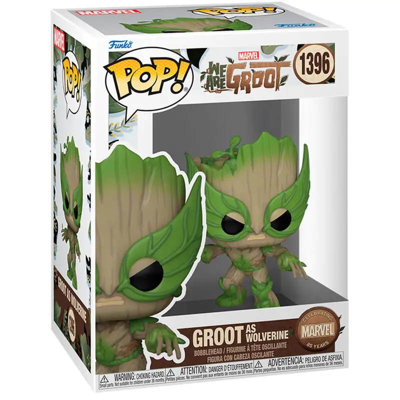 Figurka Funko POP Marvel We Are Groot - Groot jako Wolverine zdjęcie produktu