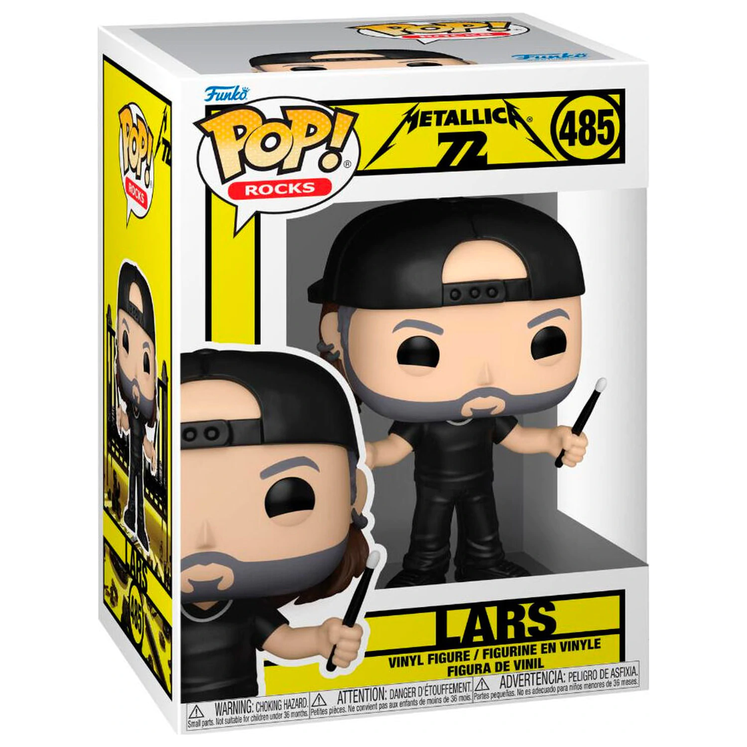 Figurka Funko POP Metallica 72 Lars zdjęcie produktu