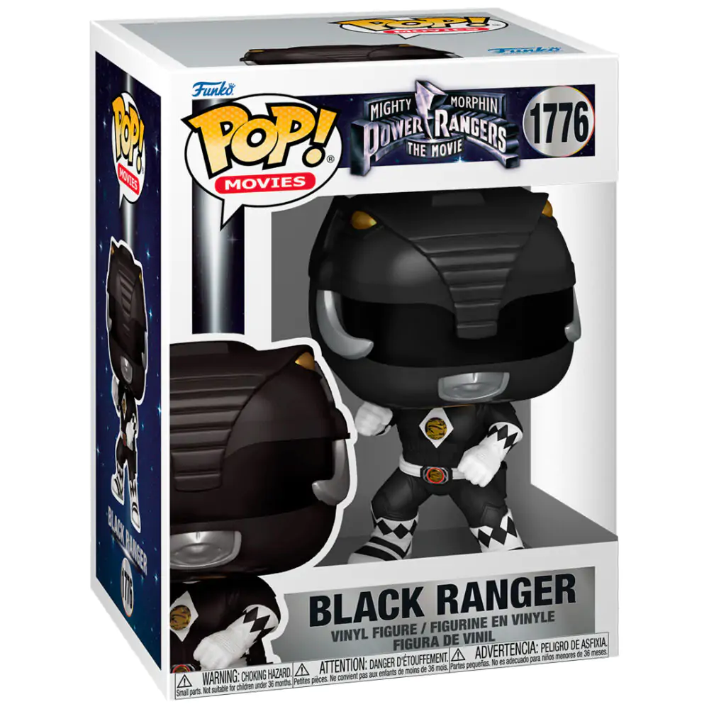 Funko POP figurka Mighty Morphin Power Rangers Black Ranger zdjęcie produktu