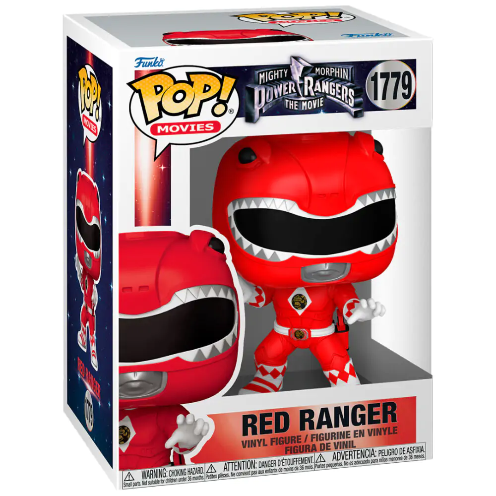 Funko POP figurka Mighty Morphin Power Rangers Red Ranger zdjęcie produktu