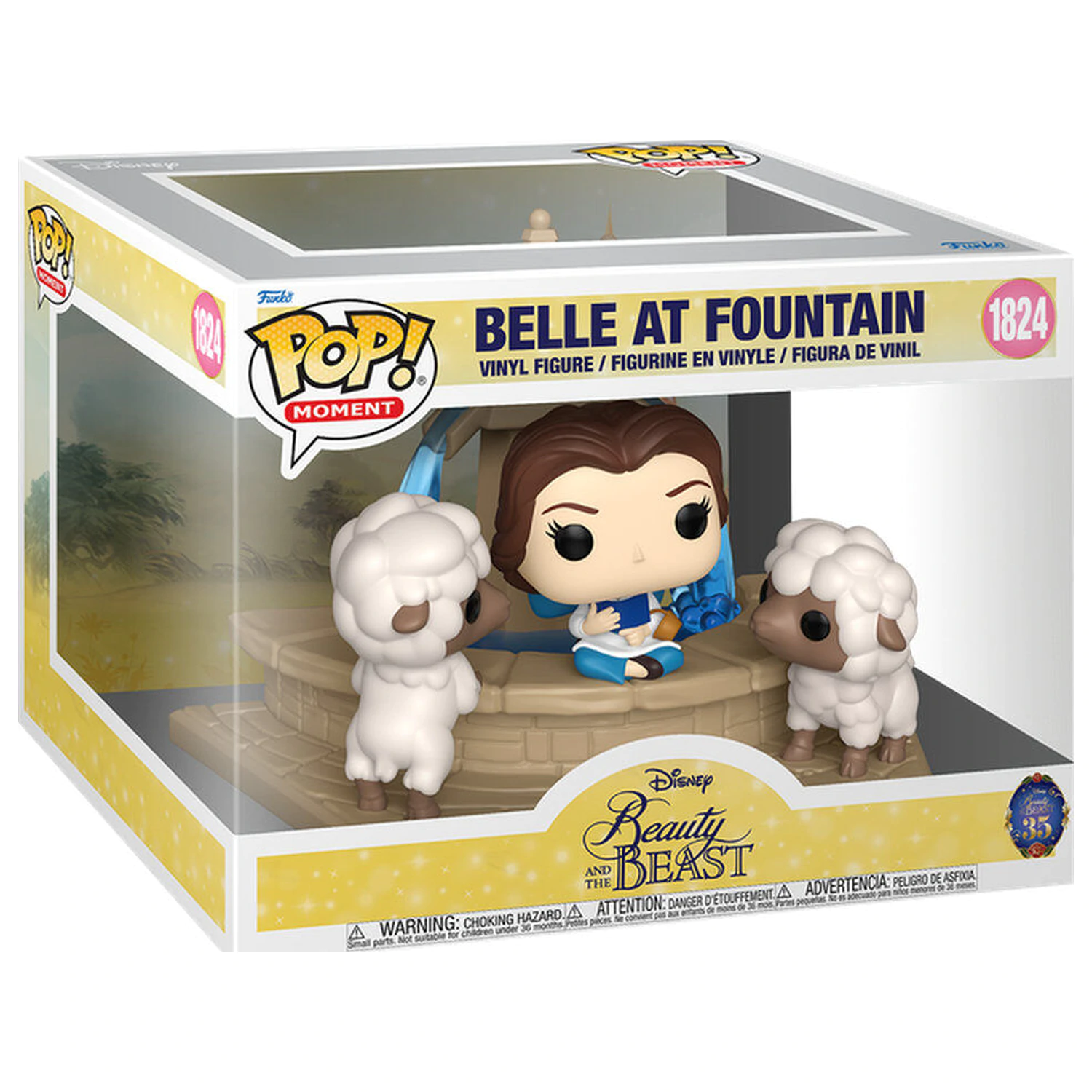 Funko POP figure Moment Disney Beauty And The Beast Belle at Fountain zdjęcie produktu
