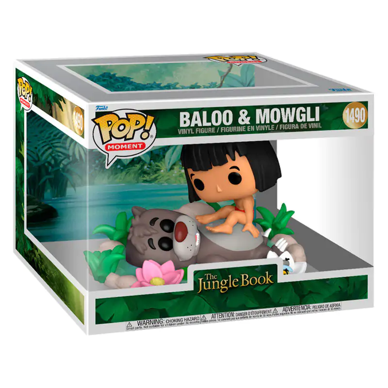 Funko POP figure Moment Disney Księga Dżungli Baloo & Mowgli zdjęcie produktu