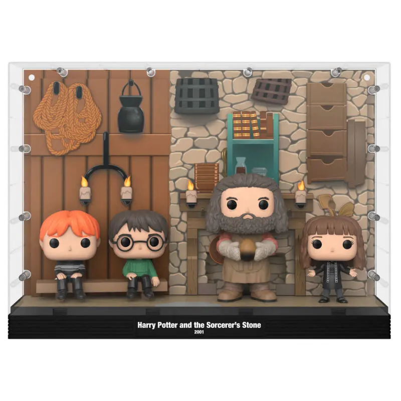 Harry Potter POP Moments Deluxe Figurki winylowe 4-Pack Chata Hagrida 9 cm zdjęcie produktu