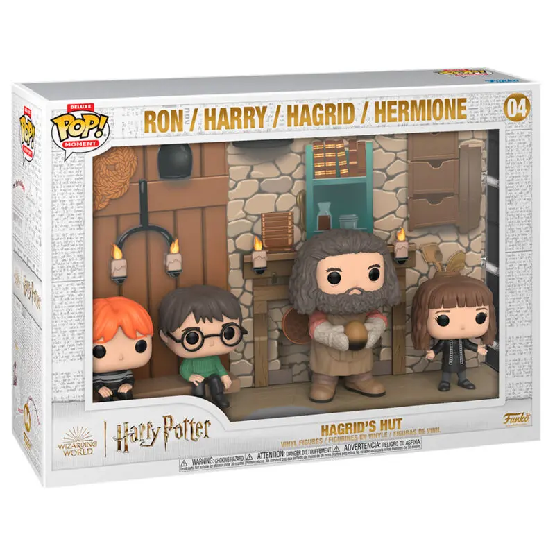 Harry Potter POP Moments Deluxe Figurki winylowe 4-Pack Chata Hagrida 9 cm zdjęcie produktu