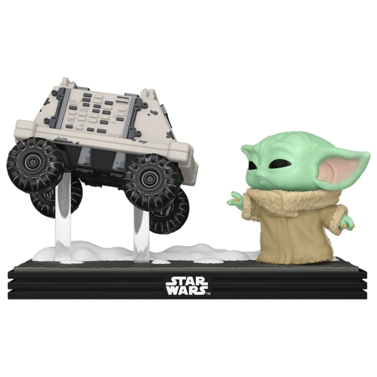 Figurka Funko POP Moments Star Wars: The Mandalorian & Grogu - Grogu with Polar Mouse Droid zdjęcie produktu