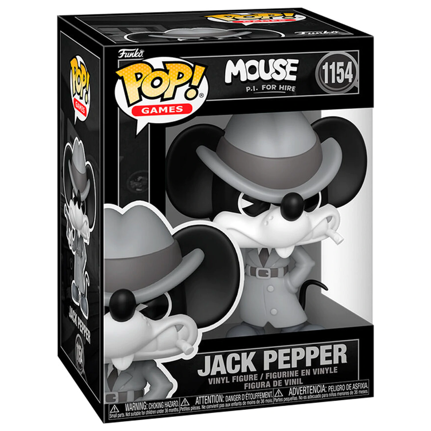 Funko POP figurka Mouse P.I. For Hire Jack Pepper zdjęcie produktu